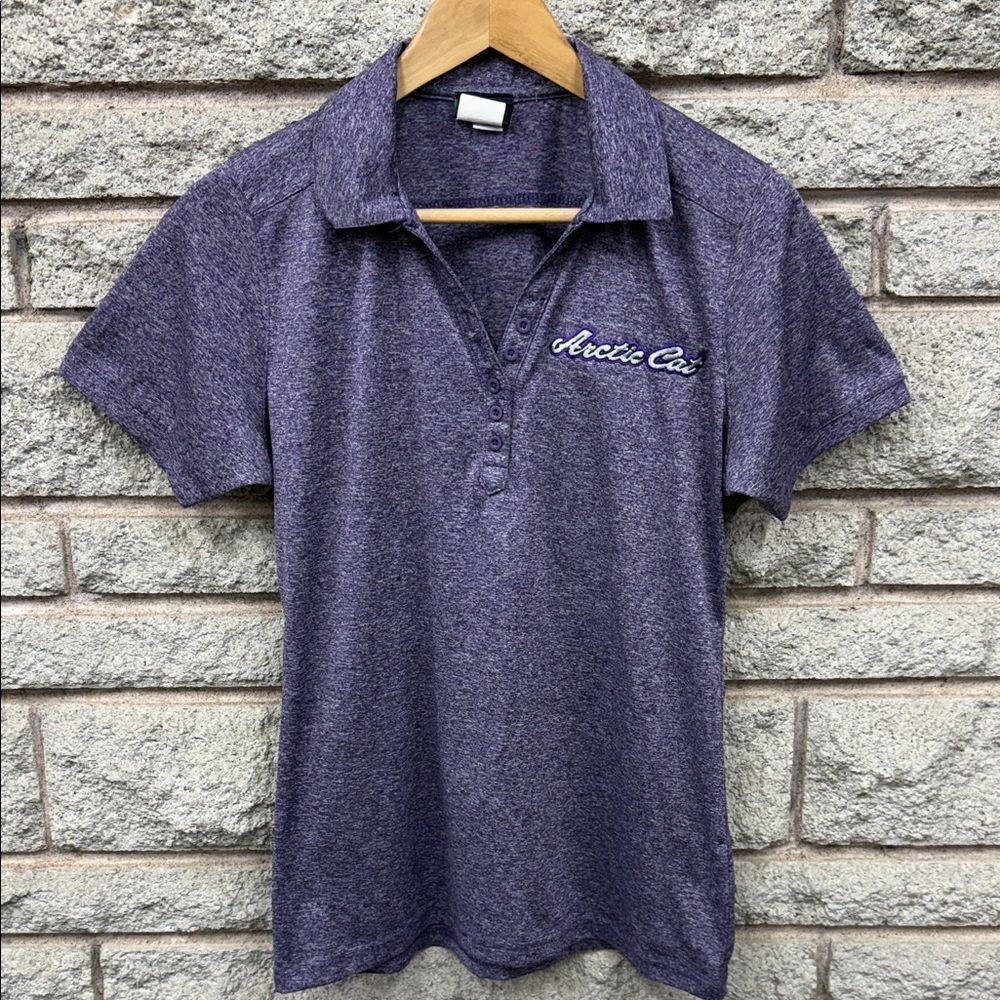 Arctic Cat Purple Polo Shirt